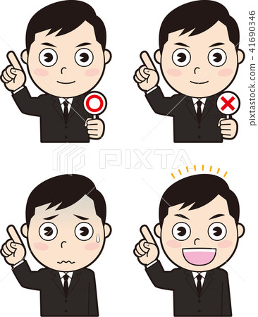 男性在哀悼4 41690346