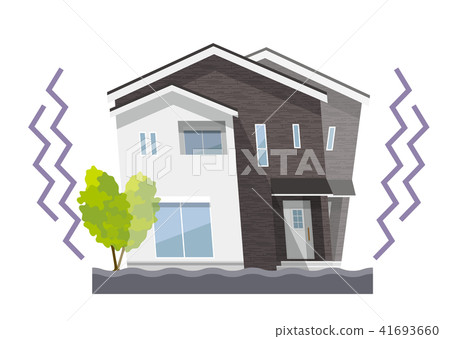 House, house: disaster, earthquake 41693660
