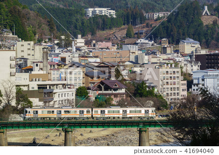 [岐阜縣]下呂市火車 41694040