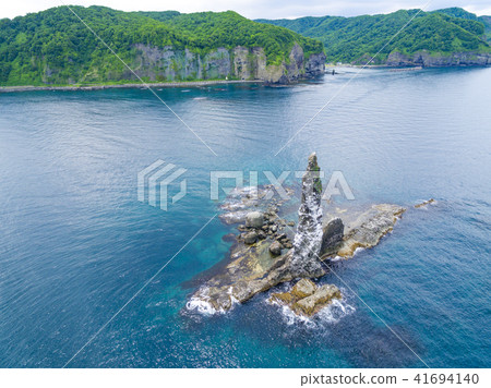 Candle rock aerial photograph (Yokoichi Hokkaido) Candle rock aerial photograph (Yokoichi Hokkaido) 41694140