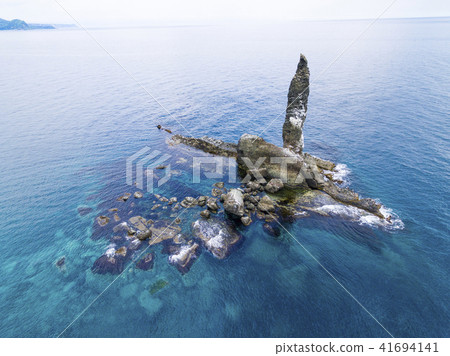 Candle rock aerial photograph (Yokoichi Hokkaido) Candle rock aerial photograph (Yokoichi Hokkaido) 41694141