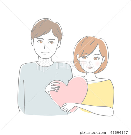 Gender Heart Gender Heart 41694157