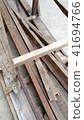 rusty wood construction 41694766