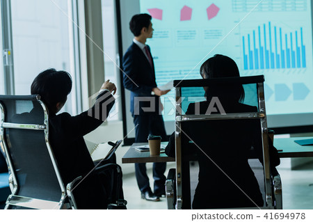 Businessman, Presentation Businessman, Presentation 41694978