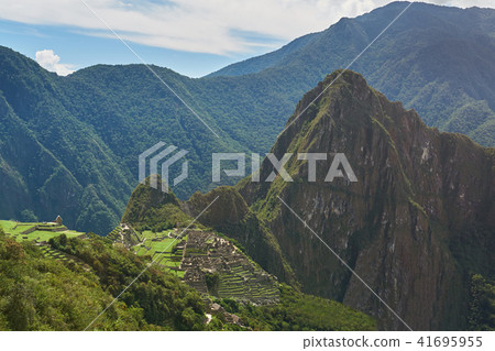 Lost inca town Machu Picchu Lost inca town Machu Picchu 41695955