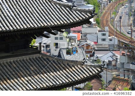 尾道Tenningji /海洋雲彩塔和索道風景 尾道Tenningji /海洋雲彩塔和索道風景 41696382