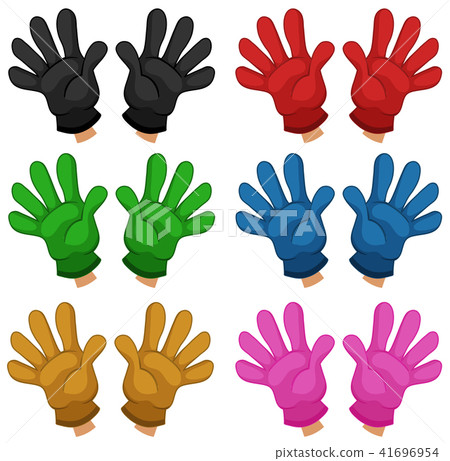 Set of different gloves 41696954