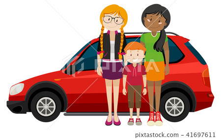 A Happy LGBT Adoption Family 41697611
