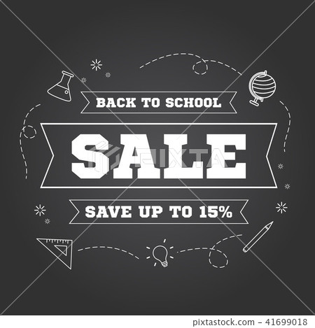 Back to school sale design 41699018