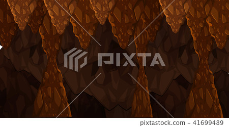 Seamless Underground Dark Cave Template Seamless Underground Dark Cave Template 41699489
