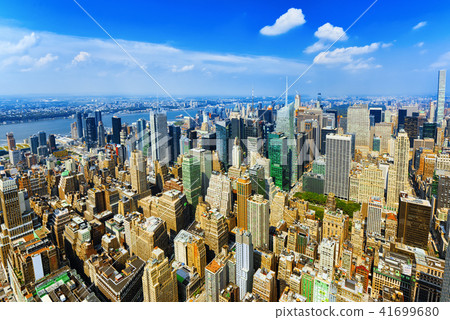 View of Manhattan New York 41699680