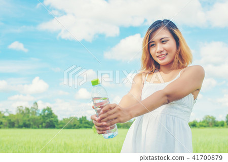 Women lifestyle concept young pretty woman Women lifestyle concept young pretty woman 41700879