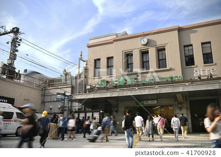 Tokyo's Urban Landscape Ueno Station in Japan Tokyo's Urban Landscape Ueno Station in Japan 41700928
