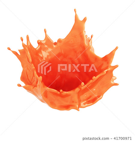 3d render of liquid splash 41700971