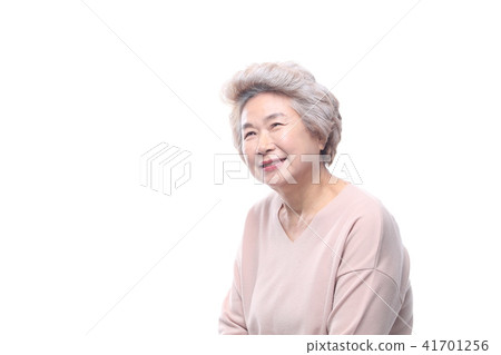 Asian woman's facial expression, senior, middle-aged, elderly, grandmother, close-up, laughing, happiness, emotion, health Asian woman's facial expression, senior, middle-aged, elderly, grandmother, close-up, laughing, happiness, emotion, health 41701256