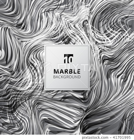 Abstract white and black watercolor stains. Marble 41701995