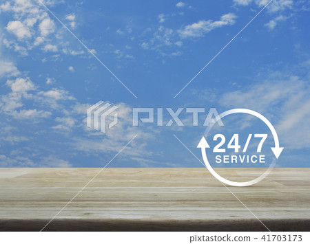 Full time service concept Full time service concept 41703173