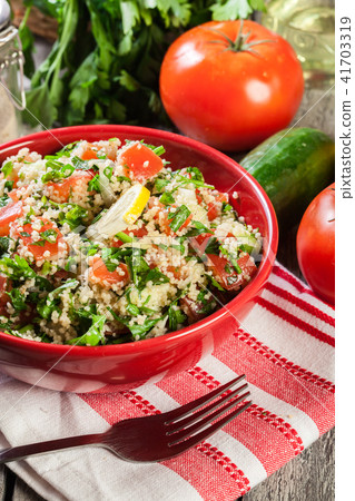 Tabbouleh salad with couscous 41703319