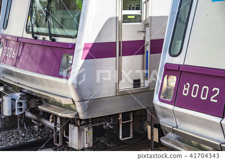 [Tokyu Denentoshi Line Metro 8000 series Saginuma Station] 41704343