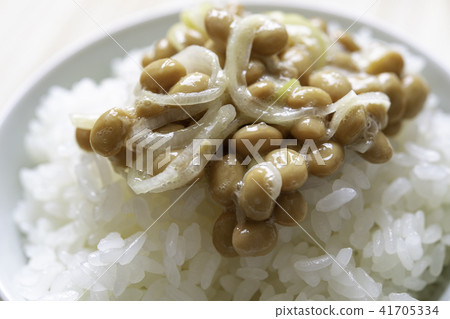 Natto rice Natto rice 41705334