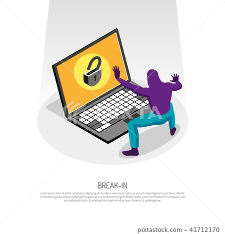 Isometric Hacker Concept 41712170