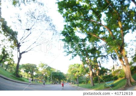 Image of running, jogging in Lumphini Park 41712619