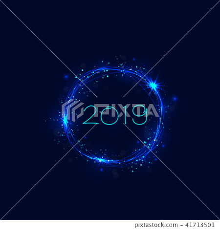 Happy New Year 2019 background. Happy New Year 2019 background. 41713501