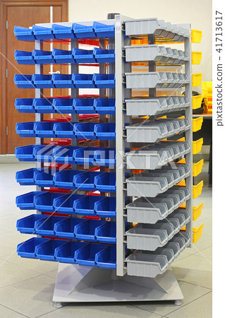 Plastic Tubs Shelf Plastic Tubs Shelf 41713617