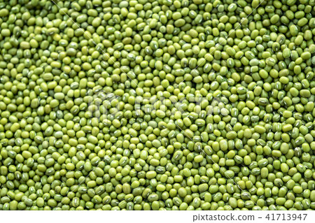The pile of green beans seed. The pile of green beans seed. 41713947