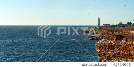 Beauty nature sea landscape with beacon 41714608
