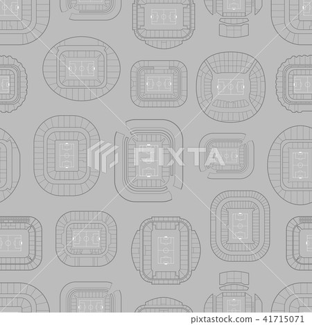 World championship stadiums vector background 41715071