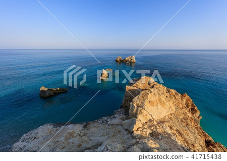 rocks near Agios Nikitas. Lefkada, Greece rocks near Agios Nikitas. Lefkada, Greece 41715438