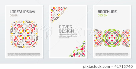 Abstract minimal geometric shapes polygon design Abstract minimal geometric shapes polygon design 41715740