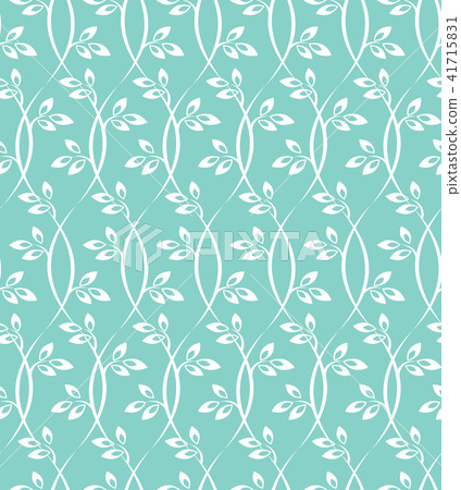 Seamless abstract floral pattern. Blue and white Seamless abstract floral pattern. Blue and white 41715831