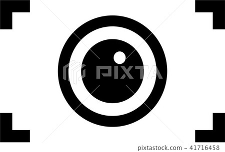 Abstract camera icon - Stock Illustration [41716458] - PIXTA