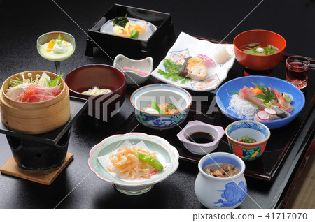 Meals of Japanese-style meal of hot-spring inn Meals of Japanese-style meal of hot-spring inn 41717070