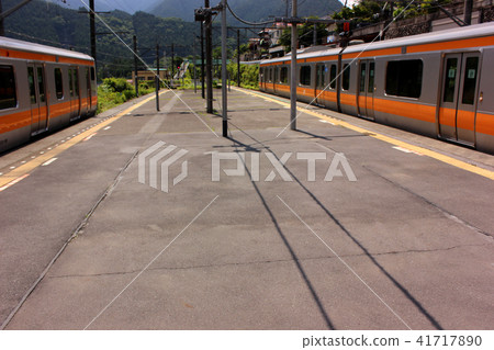 奧塔克線奧塔基站的奧多摩火車和歐梅鐵路列車（2） 41717890