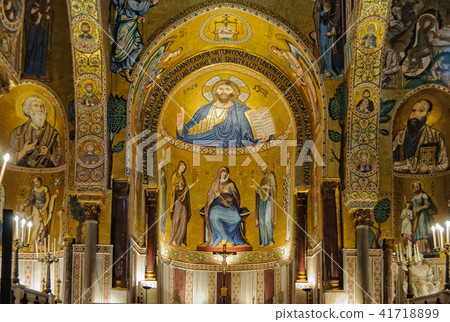 Apse of Cappella Palatina - Palermo Apse of Cappella Palatina - Palermo 41718899