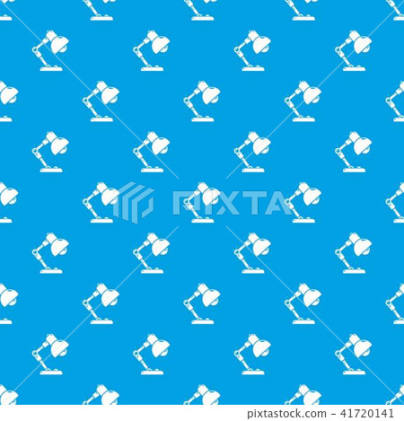 Table lamp pattern vector seamless blue 41720141