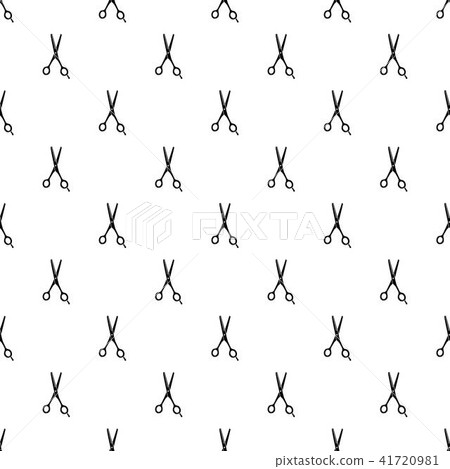 Scissors icon, simple style 41720981