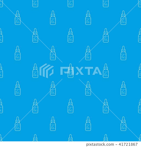Nasal drops pattern vector seamless blue 41721867