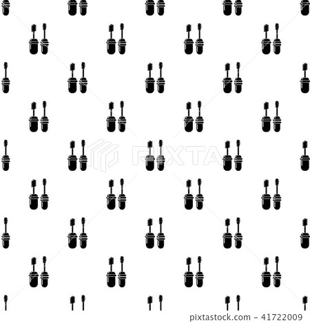 Mascara brush pattern vector seamless Mascara brush pattern vector seamless 41722009