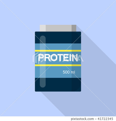 500 ml protein icon, flat style 500 ml protein icon, flat style 41722345