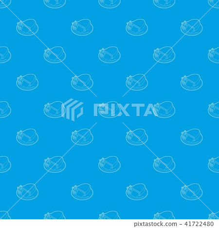 Kiev cutlet pattern vector seamless blue Kiev cutlet pattern vector seamless blue 41722480