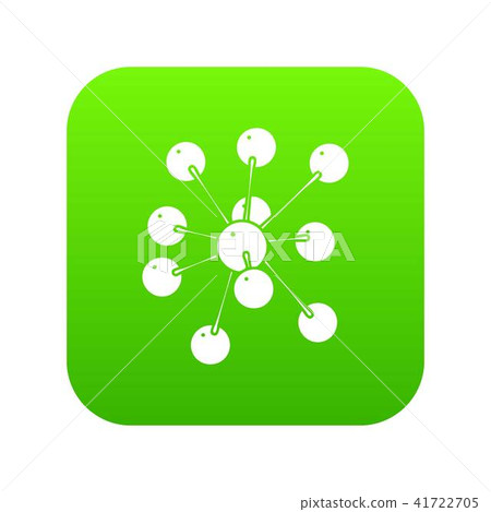 Cresols molecule icon green vector - Stock Illustration [41722705] - PIXTA