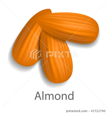 Almond mockup, realistic style 41722740