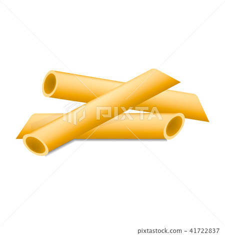 Maccheroni pasta mockup, realistic style Maccheroni pasta mockup, realistic style 41722837