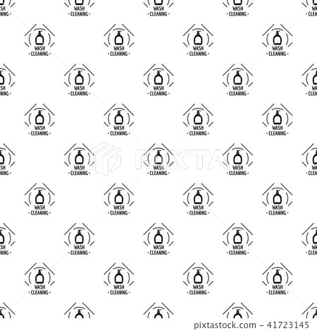 Cleaning wash pattern vector seamless Cleaning wash pattern vector seamless 41723145