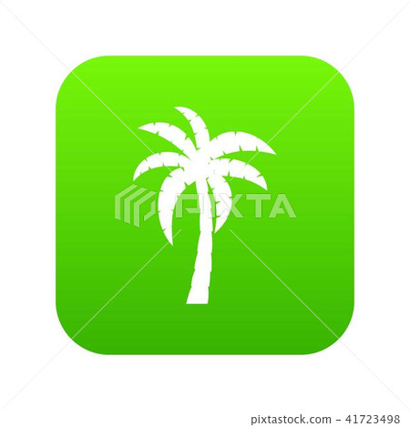 Palm icon digital green Palm icon digital green 41723498
