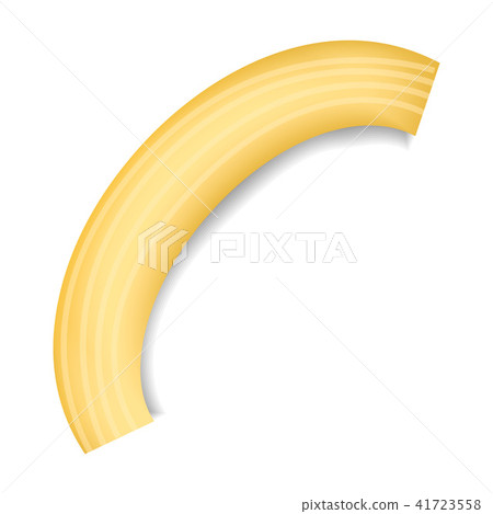 Ziti pasta mockup, realistic style 41723558